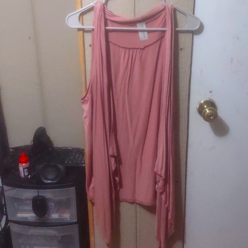 Light pink cardigan